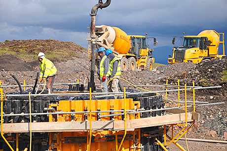 South African manufacturer Bell Equipment believes that Blackwell has helped present the wind farm industry with the perfect solution for concrete handling. Simon Bridge, regional sales manager for Bell in the UK, said the flexibility of the ADTs cannot be underestimated. “Blackwell has recognised this, not only in using its Bell fleet for normal haul duties in these very challenging conditions, but in going one stage further by using them as concrete mixers. It’s a truly innovative use of an ADT.”