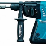 The latest version of Makitas top-of-the-range cordless hammer drill the mighty 36v BHR262 packs an Olympic 2.5 joules of impact energy which, when combined with up to 4800 impact blows per minute