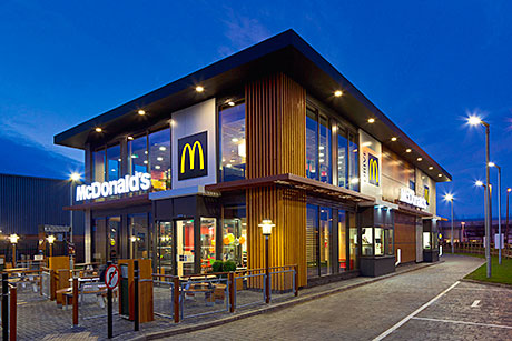 That’s another storey - New generation of McDonalds drive-through restaurants