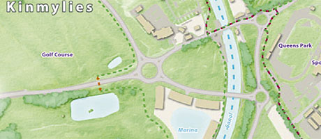 PLANS for the future development of areas of Inverness together with the timetable for a £27m road have been unveiled.
