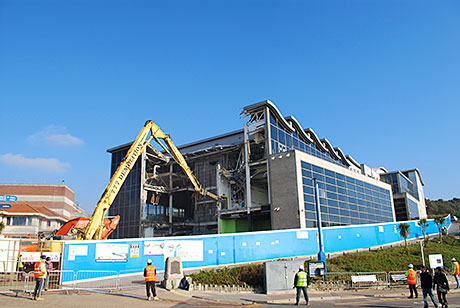 A cinema complex once dubbed Britain’s most despised building has been demolished