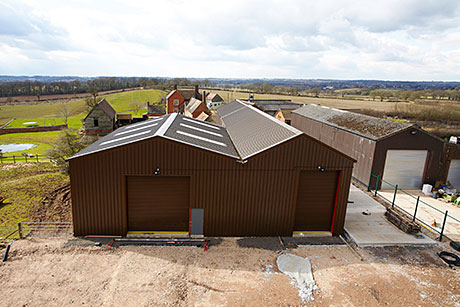 Building products manufacturer Steadmans has supplied materials for a new project at Purity Brewing Co. in Great Alne, Warwickshire.