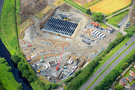 Clyde is cleaner - Largest ever Weholite storage tank installed
