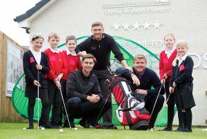 David Wilson Homes at Prestonfield have 3 Golf Pro Brothers.