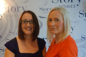 Story Homes' new HR team: Francesca Stott (left) and Helen McGuiness (right)