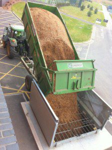 An LC Energy wood chip delivery