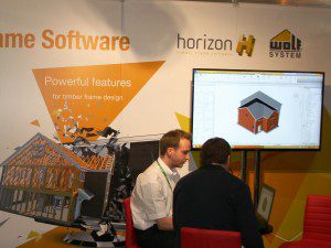 Wolf Systems demonstrated Horizon BIM software at Ecobuild