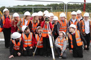 Redwell Primary kids given the construction site experience