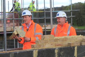 David Cameron visit to Story Homes