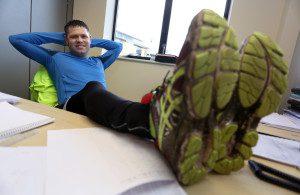 David Richardson of Persimmon Homes will berunning the London Marathon 1