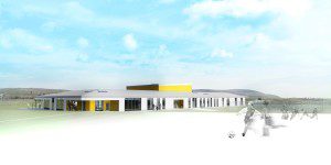 North Uist School - artist impression