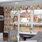 CPR1999 Interior shot of the windows fabricated and installed in REHAU TOTAL70R at Templeton Care Home by Walker Profiles