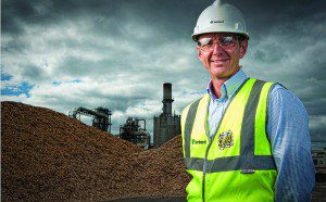 Karl Morris, Managing Director of Norbord Europe, on the site at Norbord's Cowie plant in Scotland. Norbord has announced a major capital project which will improve and extend its particleboard operations at Cowie. This project completes a £25 million reinvestment program in the particleboard operations. For further information please contact: Chris Gilmour Director Beattie Communications Direct Tel: +44(0)1698 787894 Mobile: +44 (0)7730 415036 Picture by John Young © John Young / YoungMedia 2010