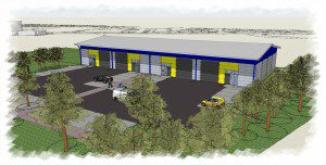 Abbotsford Business Park Industrial Units Artists Impression