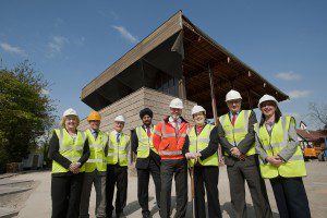 12-05-2016 Picture Roberto Cavieres. Bearsden Community Hub Sod Cutting