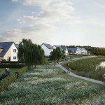 Bertha Park CGI Loch side homes