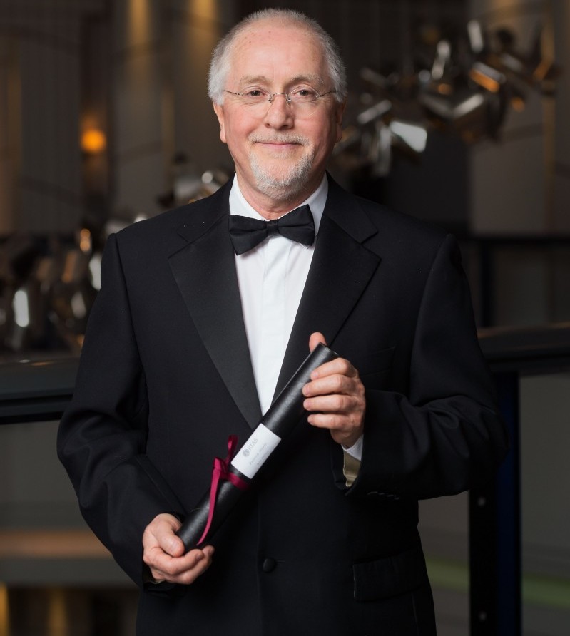 The Royal Incorporation of Architects in Scotland (RIAS). RIAS Centenary and Awards Dinner 2016, Hilton, Glasgow, 15th June 2016. Honorary Fellow Patrick Doyle. Pic free for first use relating to RIAS. For more information please contact RIAS on 0131 229 7545. © Malcolm Cochrane Photography +44 (0)7971 835 065 mail@malcolmcochrane.co.uk No syndication No reproduction without permission