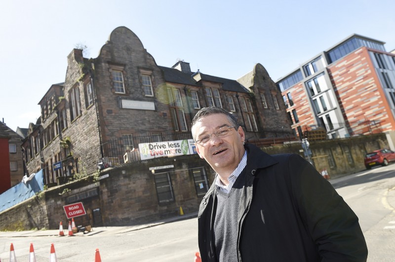 Pic Greg Macvean - 19/04/2016 - 07971 826 457 Billy Cowe who is opening a boutique hotel as part of the Canongate development