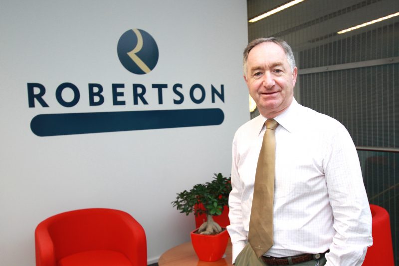 Bill Robertson CBE founder and executive chairman, Robertson Group