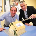 left to right Ian Jones and Bruce Laidlaw from Russells in Lockerbie