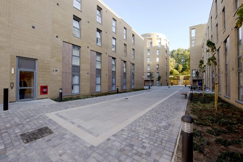 Exterior views of Orwell Terrace student accommodation