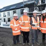 L-R-Jamie-Savage,-site-manager-for-Robertson;Jordan-Walls;-Jay-Anderson;-Linzie-Robb,Community-Development-Coordinator,-Robertson-at-West-Pilton-2