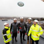 Rugby stars have a ball at new Glasgow development