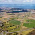 No.5–Shawfair-looking-north-from-the-Sheriffhall-roundabout,-and-Edinburgh-City-Bypass