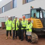 Michael Matheson at the East Lothian Community Hospital project