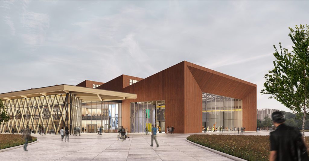 Render of National Manufacturing Institute Scotland