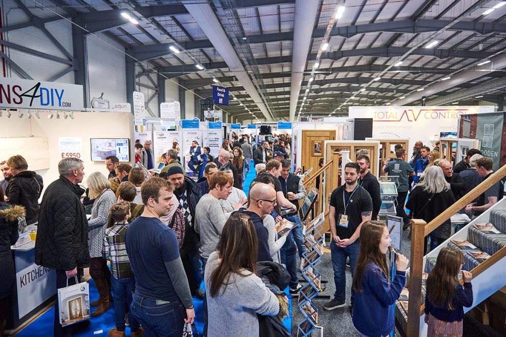 Crowd shot of Scottish Homebuilding & Renovating Show