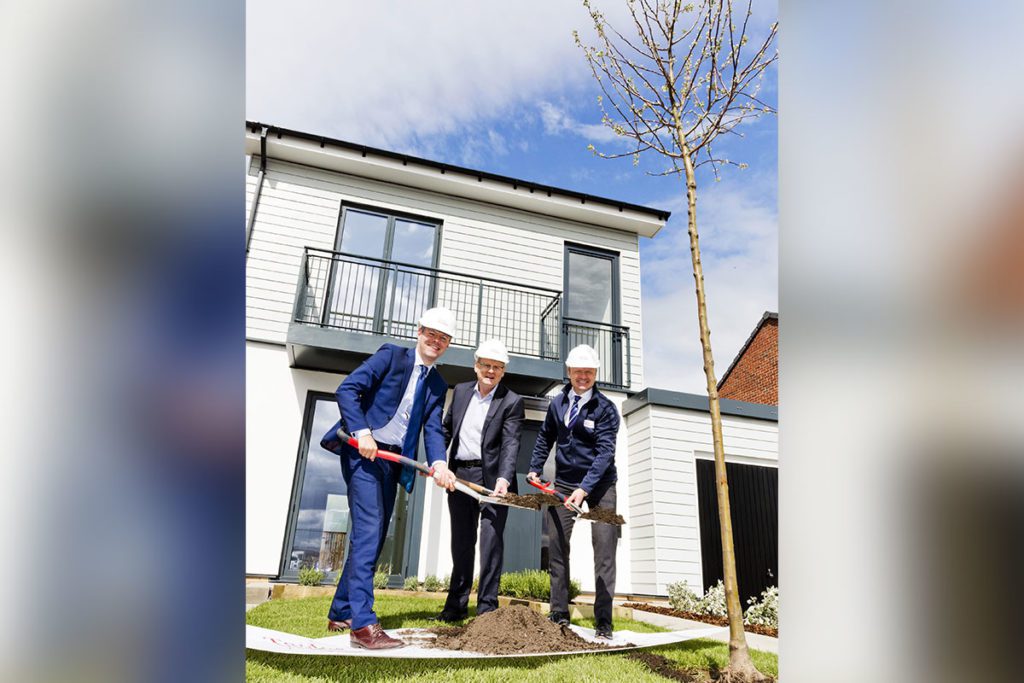 Derek Mackay MSP Taylor Wimpey site visit