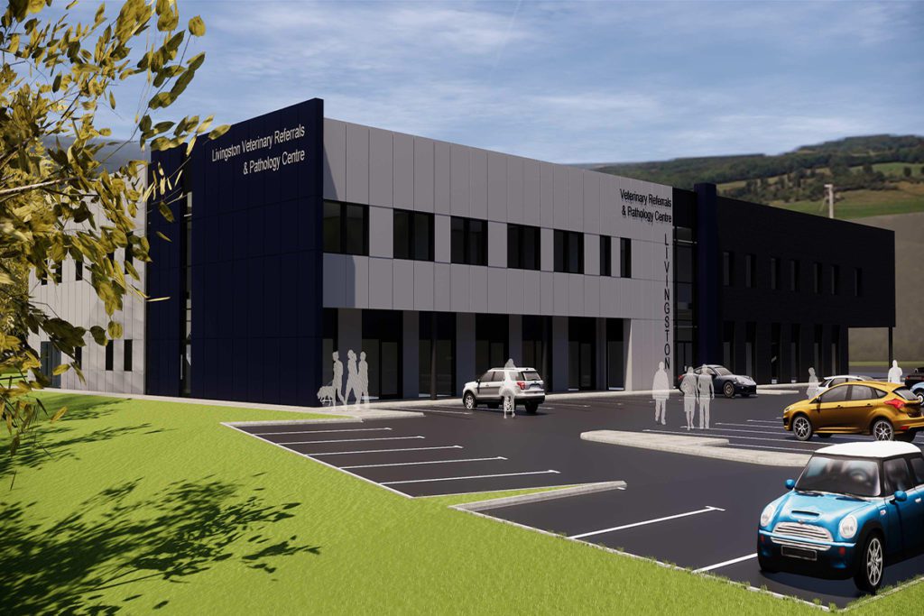 CVS veterinary hospital render