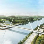 Proposed moving bring for new Clyde Crossing in Glasgow