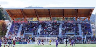Westhills Stadium in Victoria, Canada