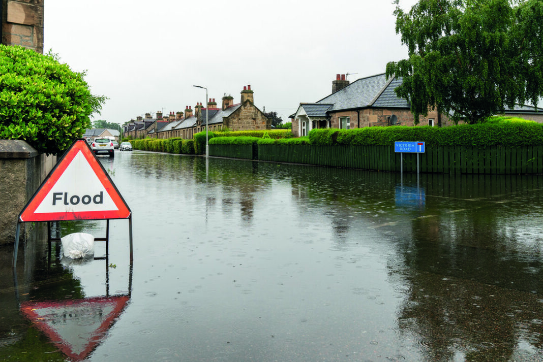 Flooding in Elgin (2019)Image