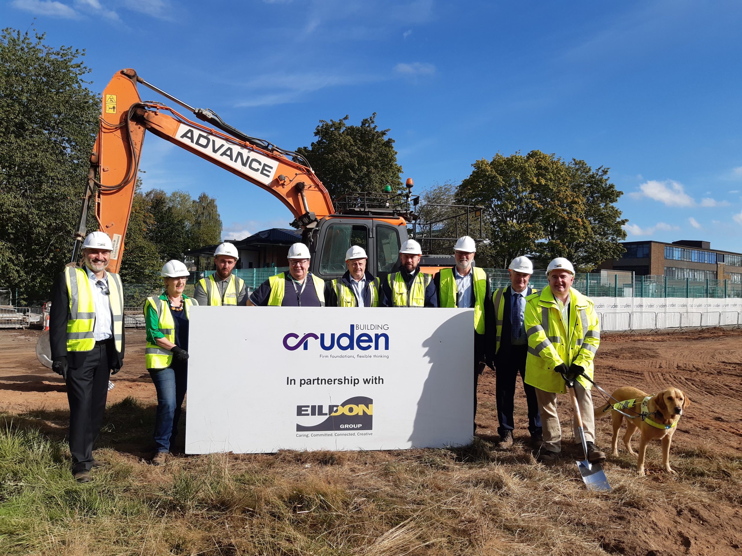 Construction begins on £12.5m affordable homes build in Scottish