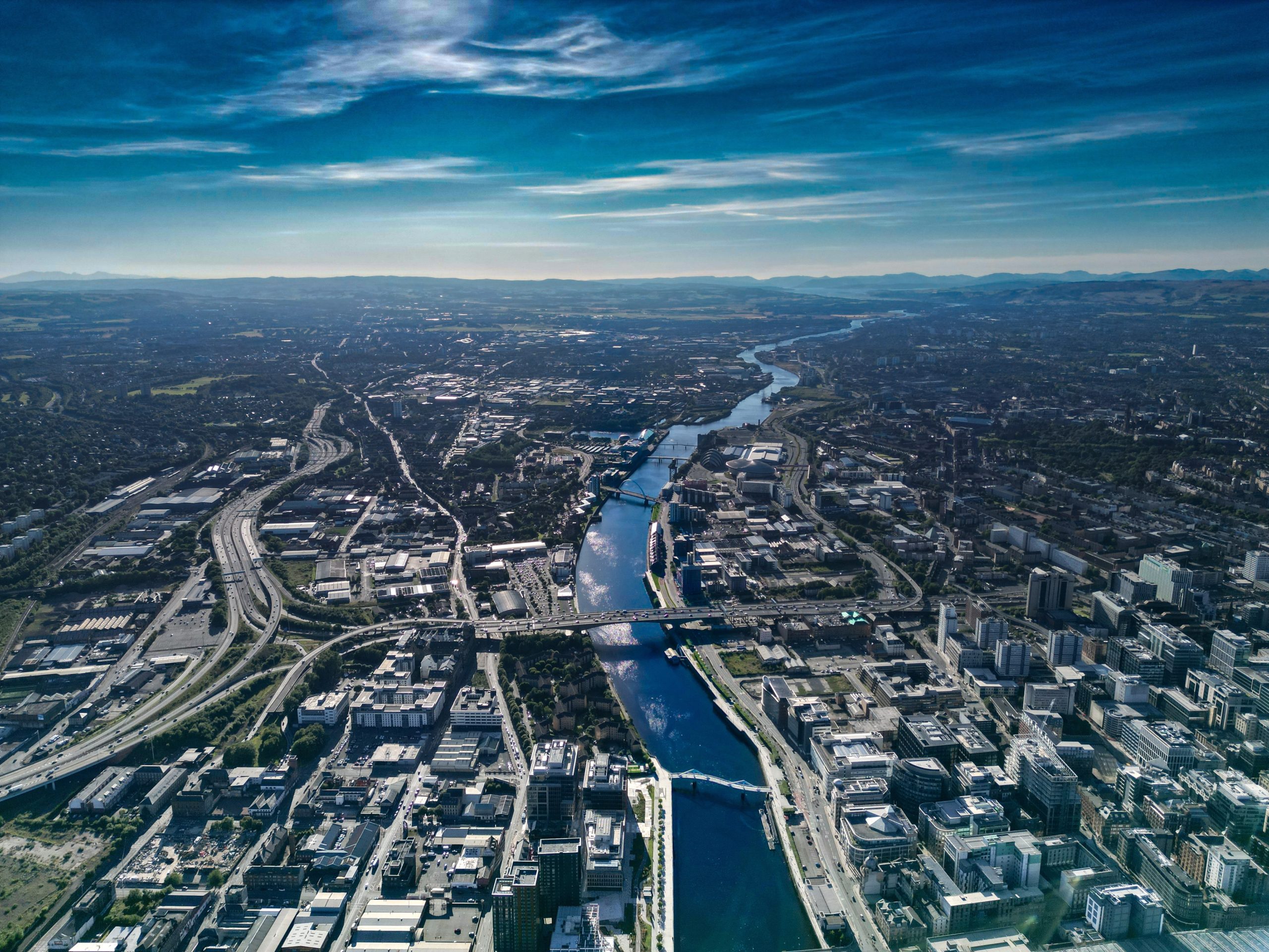 Glasgow from above