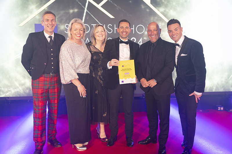 JR Group at the Scottish Home Awards