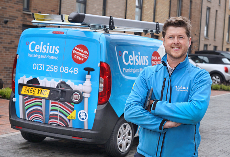 Michael Cairns, director of Celsius Plumbing and Heating