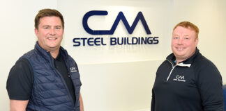 Iain Whittington and Iain McNicol, CM Steel Buildings