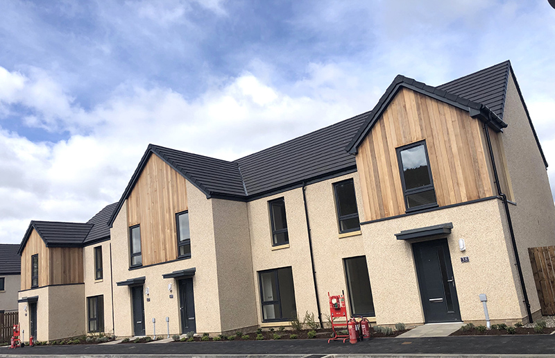 Eildon Housing Association homes, Earlston