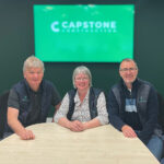 Ian McMillan, Rhona Donnelly, Michael Cameron Capstone Construction