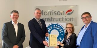 Tom Arthur MSP visits Morrison Construction