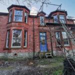 An empty home undergoing renovation work