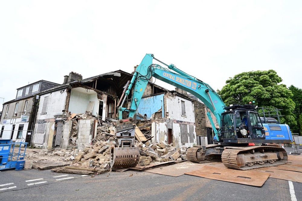 Hotel demolition