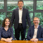 L-R: Irene Wilson; Elliot Robertson; Colin Mitchell