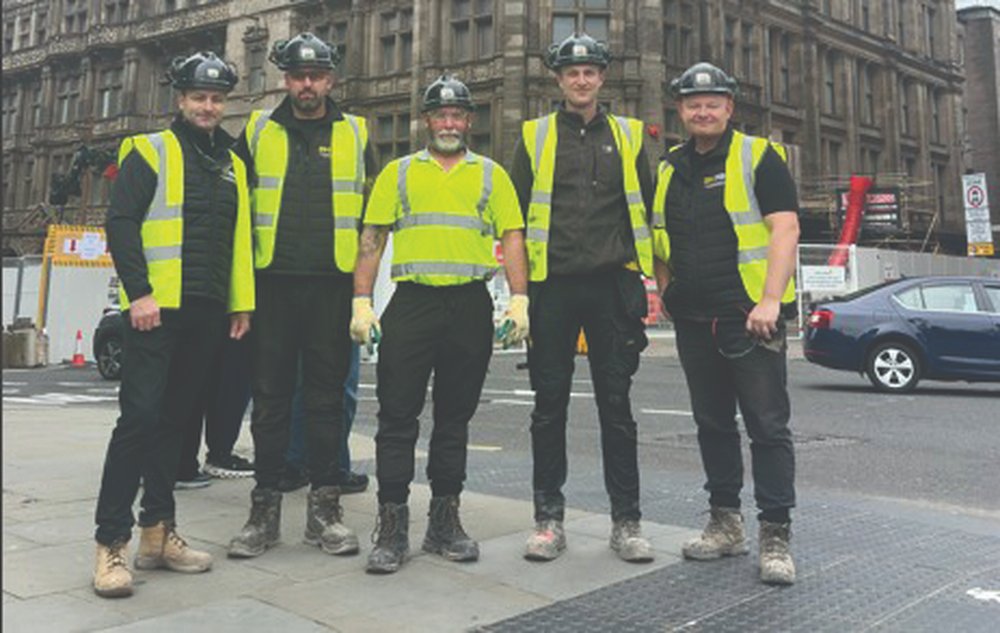 L-R: Steven Campbell; Garry Chambers; Ben Hall; Joseph Hough; Robert Kenney