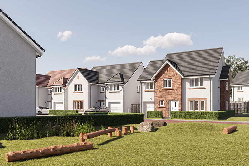 Cala's Millgate Lawns development in Winchburgh