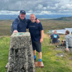 Martin Byrom and Gary Thorn in the foreground. Darren Todd and Craig Connelly at the front